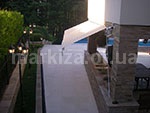 Горизонтальная маркиза от солнца Riviera, c. Иванковичи, июль 2016